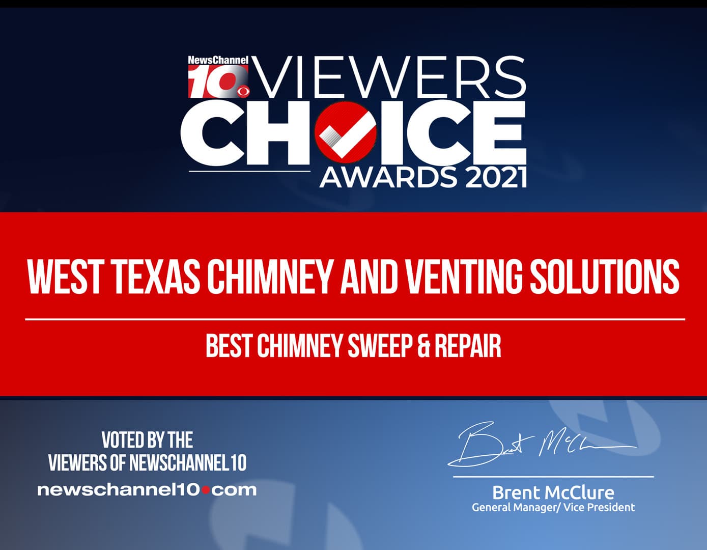 Award-winning chimney sweep and repair service in Amarillo, Texas